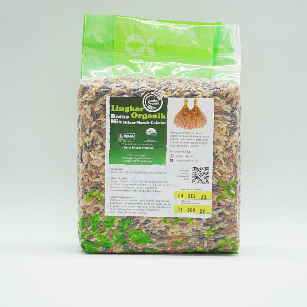Lingkar Organik Beras Mix Whole Grain Organik 1kg
