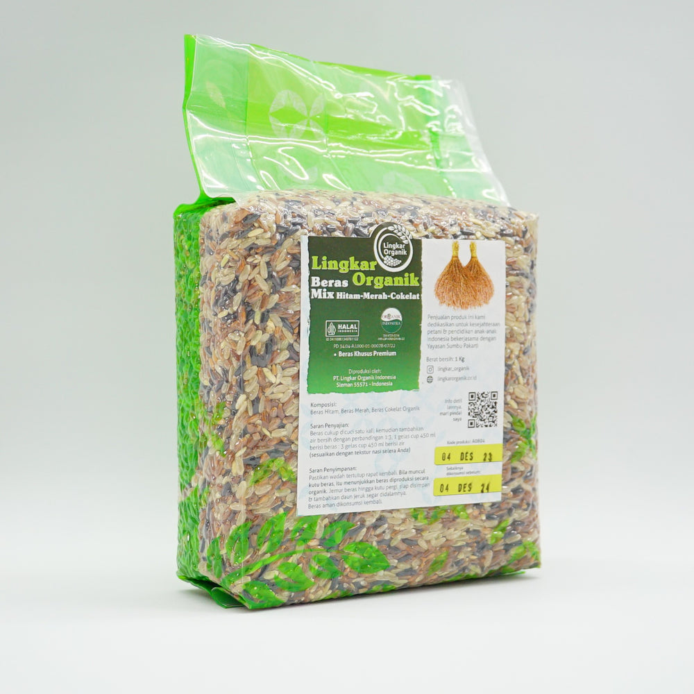 
                  
                    Lingkar Organik Beras Mix Whole Grain Organik 1kg
                  
                