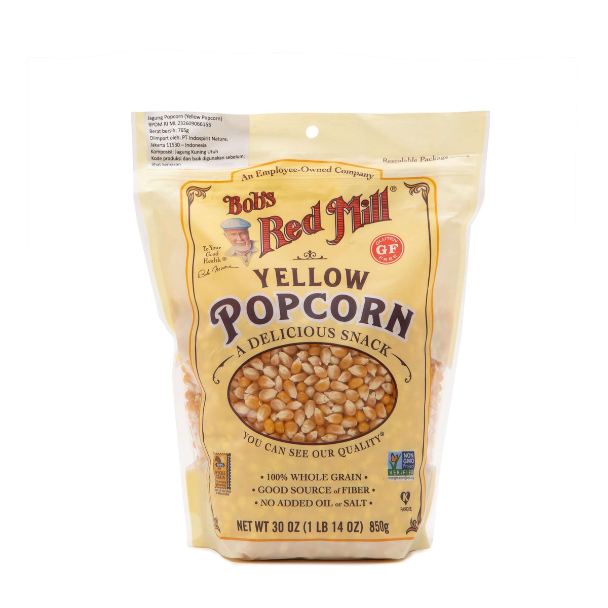 Bob's Red Mill Yellow Popcorn 850gr Healthy Choice ID