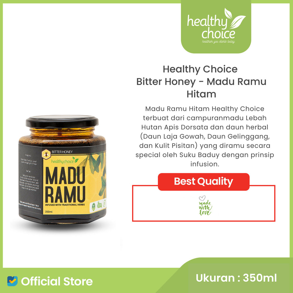 
                  
                    Healthy Choice Madu Ramu Hitam 350ml
                  
                