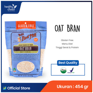 
                  
                    Bob's Red Mill Gluten Free Oats Whole Grain 907 g (Old Fashioned Rolled, Quick cooking) pilihan sehat
                  
                