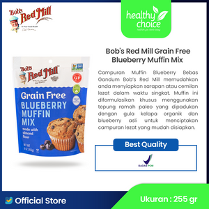 
                  
                    Bob's Red Mill Grain Free Blueberry Muffin Mix 255 gr
                  
                