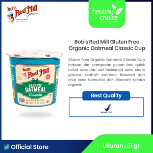 
                  
                    Bob's Red Mill Gluten free Organic Oatmeal Classic Cup 51 gr
                  
                