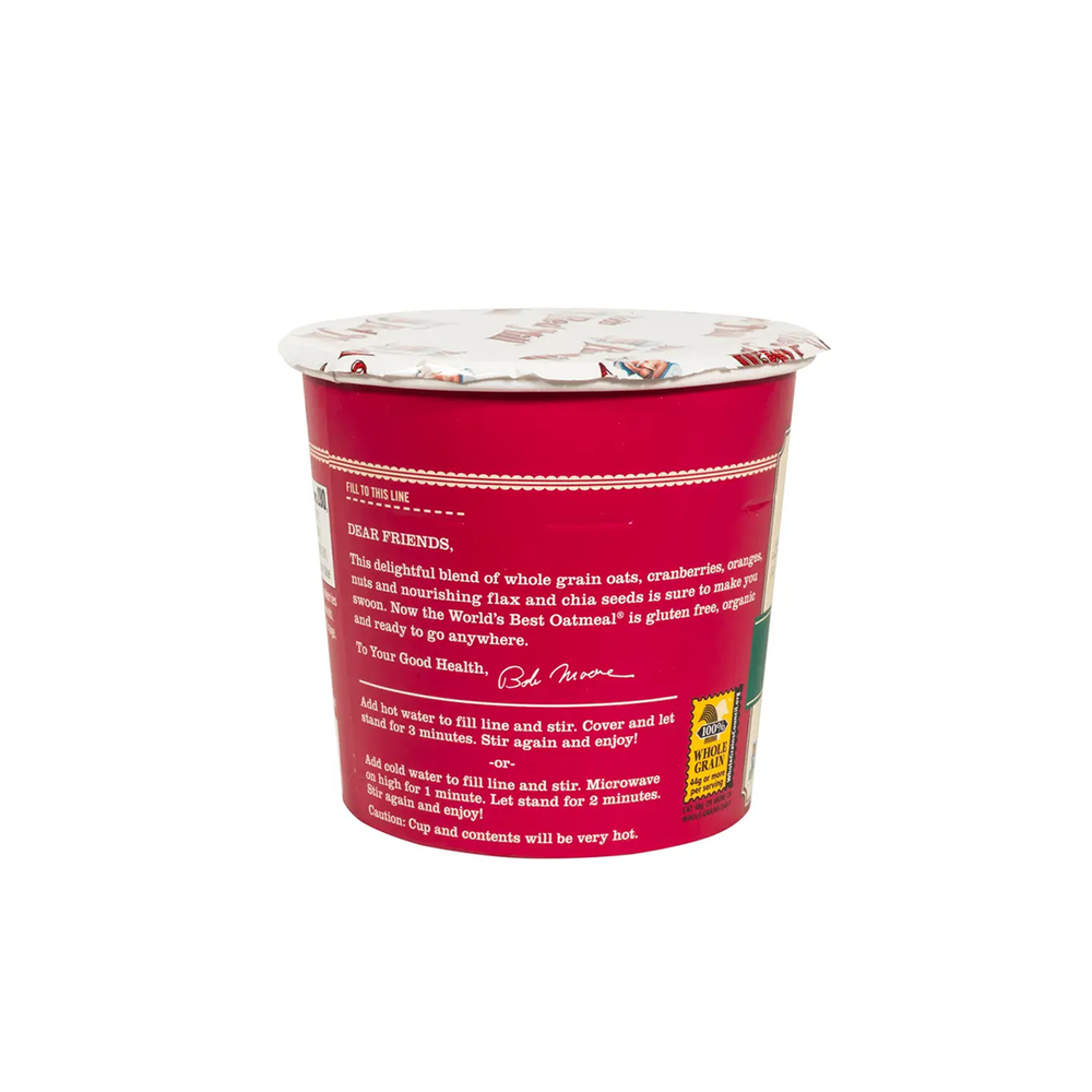 
                  
                    Bob's Red Mill Gluten Free Organic Oatmeal Cup Cranberry Orange
                  
                