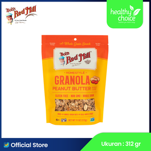 
                  
                    Bob's Red Mill Gluten Free Peanut Butter Homestyle Granola 312 gr
                  
                
