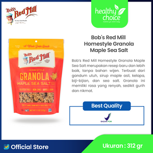 
                  
                    Bob's Red Mill Homestyle Granola Maple Sea Salt 312gr
                  
                