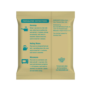
                  
                    Bob's Red Mill instant Oatmeal Packets Classic 9.88 oz 280 gr
                  
                
