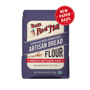 
                  
                    Bob's Red Mill Unbleached Artisan Bread Flour 2.27kg
                  
                