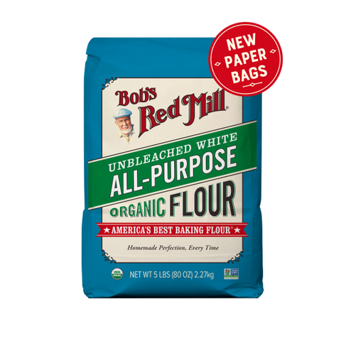Bob's Red Mill Organic Unbleached White All-Purpose Flour 2.27kg