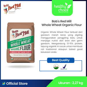 
                  
                    Bob's Red Mill Organic Whole Wheat Flour 2,27 kg
                  
                