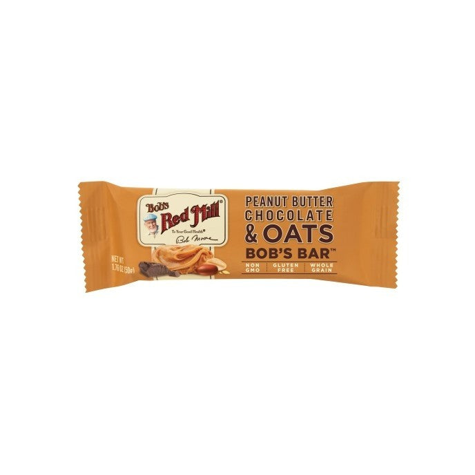 
                  
                    Paket 1 box Bob's Red Mill Peanut Butter Oats Bar 50gr all variant (isi 12pcs)
                  
                