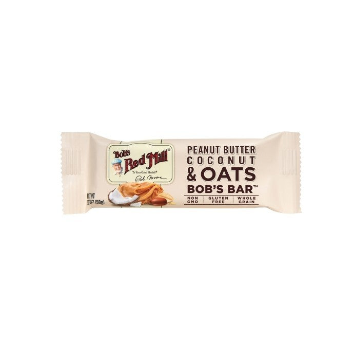 
                  
                    Paket 1 box Bob's Red Mill Peanut Butter Oats Bar 50gr all variant (isi 12pcs)
                  
                