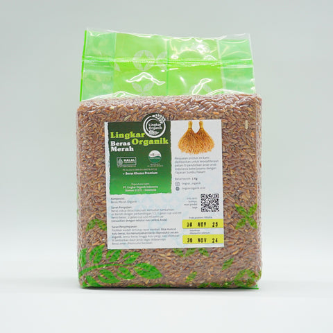Lingkar Organik Beras Merah Organik 1kg