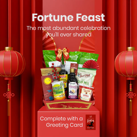 Hampers Imlek: Fortune Feast The Ultimate Abundance Wellness Set
