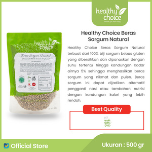 
                  
                    Healthy Choice Beras Sorgum Natural 500gr
                  
                
