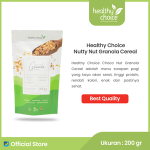 
                  
                    Healthy Choice Nutty Nut Granola Cereal 200gr
                  
                