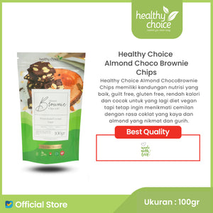 
                  
                    Healthy Choice Almond Choco Brownie Chips 100gr
                  
                
