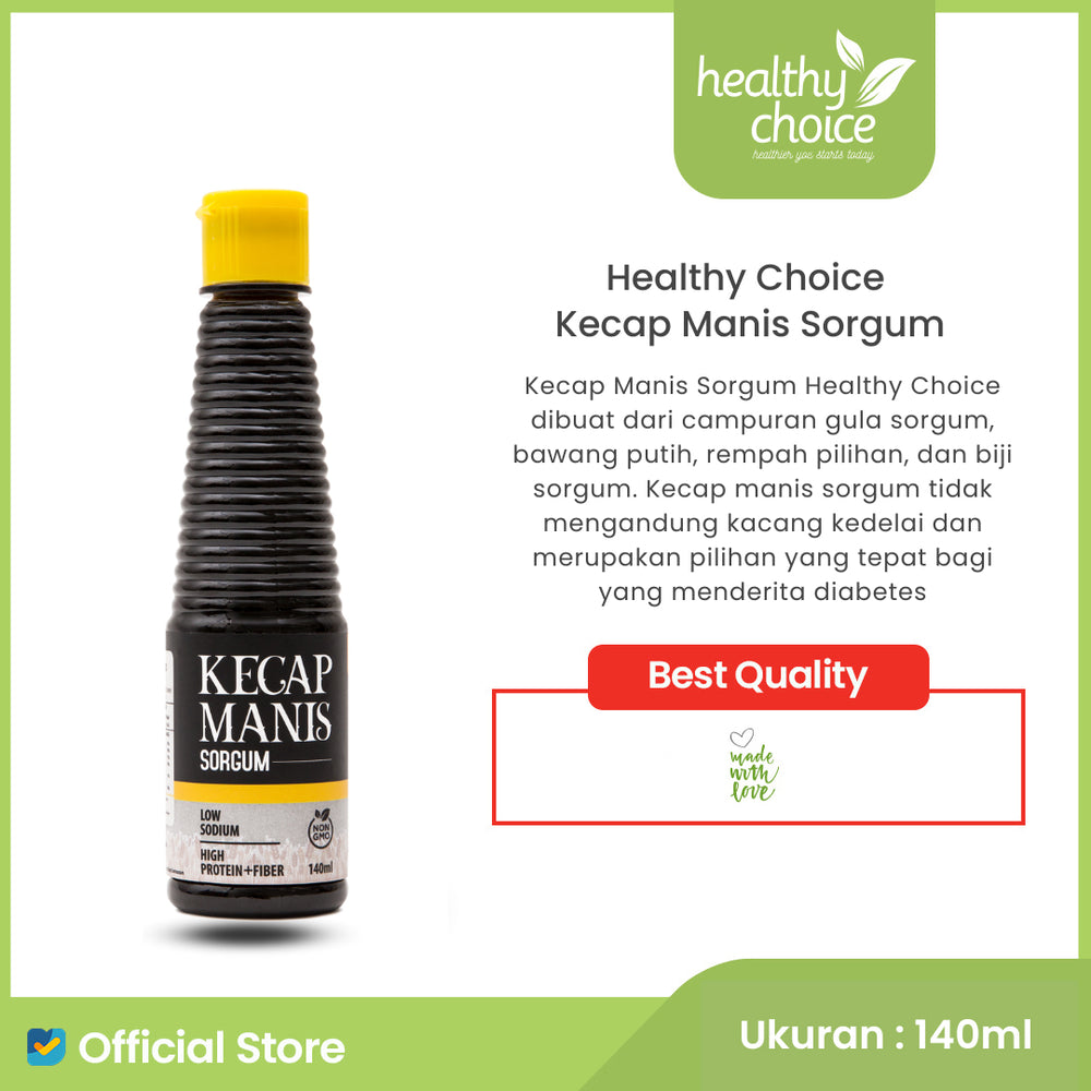 Healthy Choice Kecap Manis Sorgum 140ml
