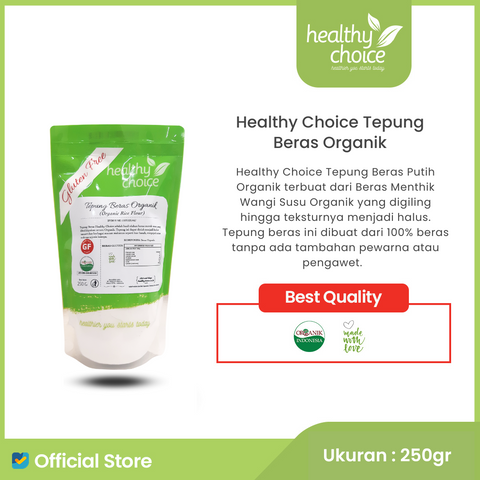 Healthy Choice Tepung Beras Organik 250 gr