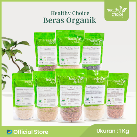Healthy Choice Beras Menthik Wangi Susu Organik 1kg