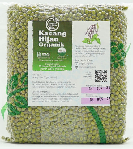 Lingkar Organik Kacang Hijau Organik 500gr