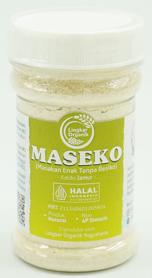 
                  
                    Lingkar Organik Maseko Jamur Natural 80gr (Botol)
                  
                