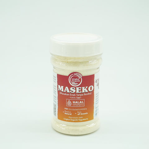 Lingkar Organik Maseko Sapi Natural 100gr (Botol)