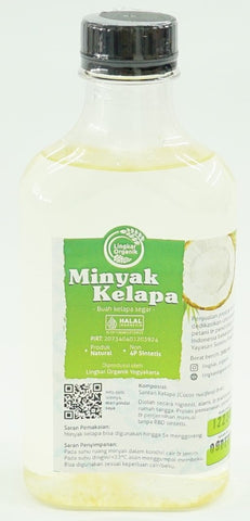 Lingkar Organik Minyak Kelapa Natural 300gr