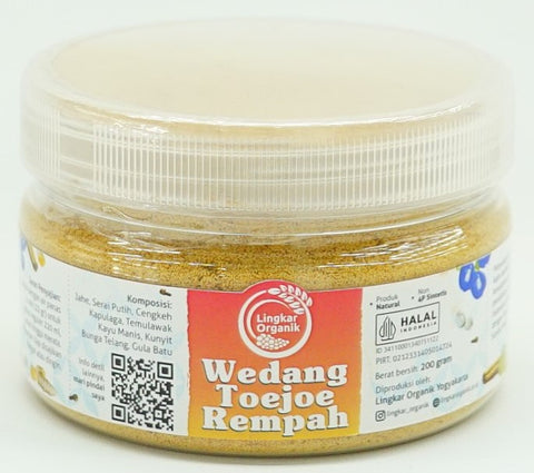 Lingkar Organing Wedang Toejoe Rempa Natural 200gr