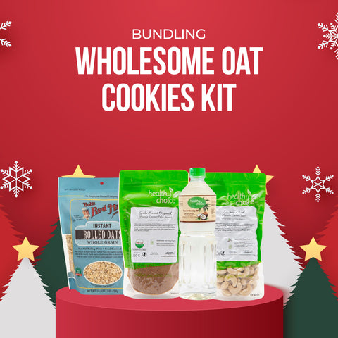 Paket Gifting Natal Wholesome Oat Cookies Kit