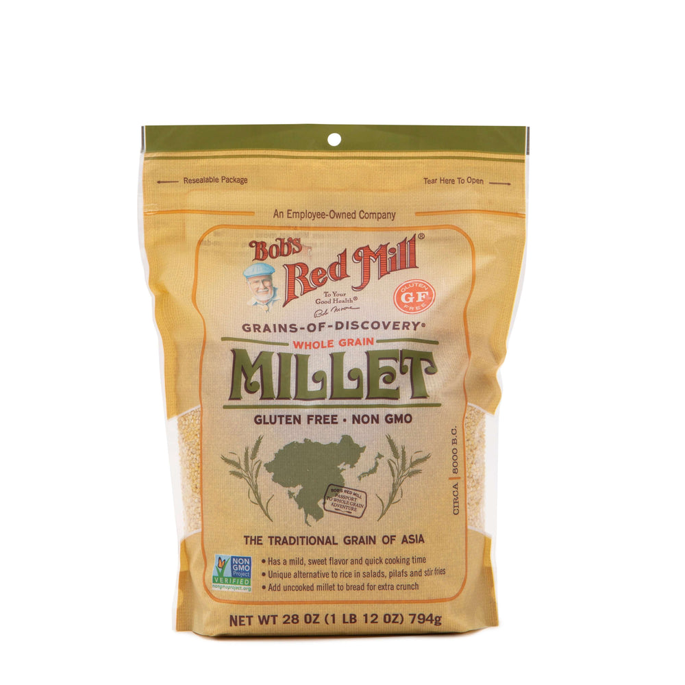 
                  
                    Bob's Red Mill Hulled Millet Whole Grain 794gr
                  
                