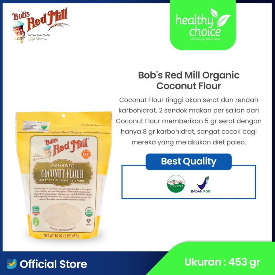 
                  
                    Bob's Red Mill Organic Coconut Flour 453gr
                  
                