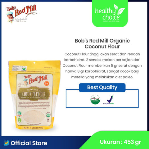 Bob's Red Mill Organic Coconut Flour 453gr