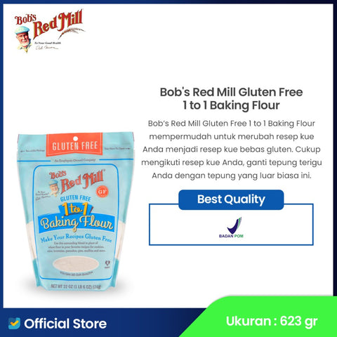 Bob's Red Mill Gluten Free 1-To-1 Baking Flour 623gr