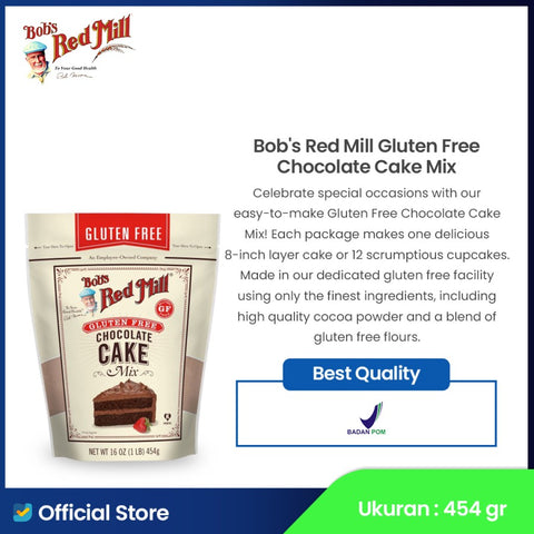 Bob's Red Mill Gluten Free Chocolate Cake Mix 454gr