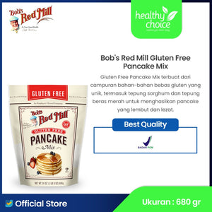 
                  
                    Bob's Red Mill Gluten Free Pancake Mix 680gr
                  
                