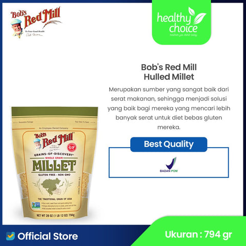 Bob's Red Mill Hulled Millet Whole Grain 794gr