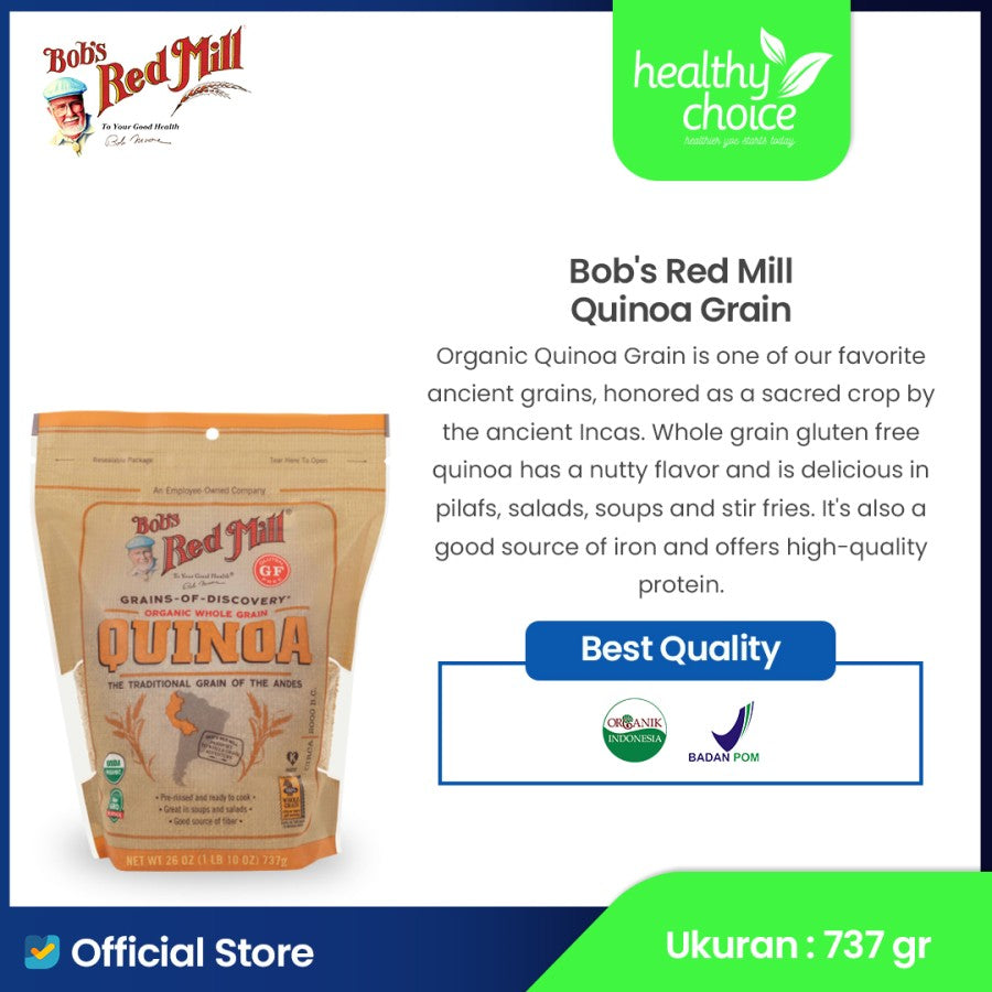 Bob's Red Mill Quinoa Whole Grain 737gr
