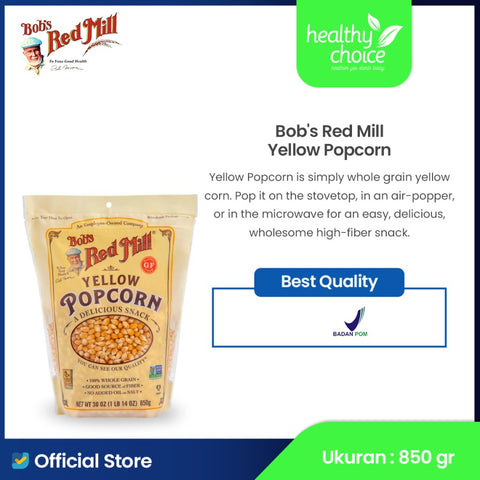 Bob's Red Mill Yellow Popcorn 850gr