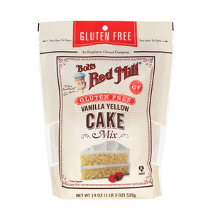 
                  
                    Bob’s Red Mill Gluten Free Vanilla Yellow Cake Mix 539 gr
                  
                