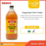 Bragg Organic Raw Unfiltered Apple Cider Vinegar 946ml