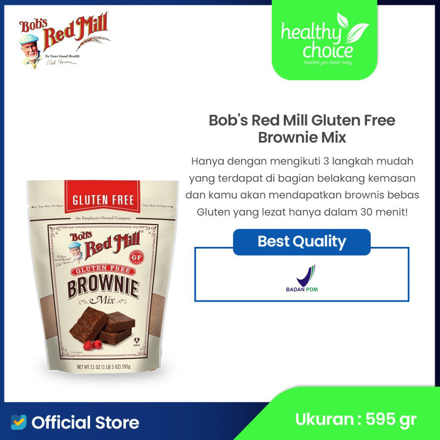 
                  
                    Bob's Red Mill Gluten Free Brownie Mix 595gr
                  
                