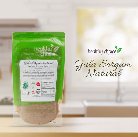 Healthy Choice Gula Kristal Sorgum Natural 250gr