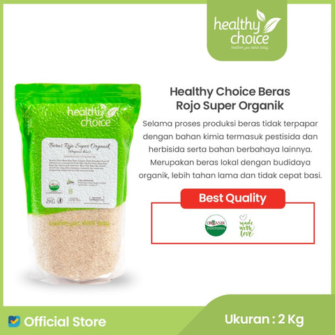 Healthy Choice Beras Rojo Super Organik 2kg