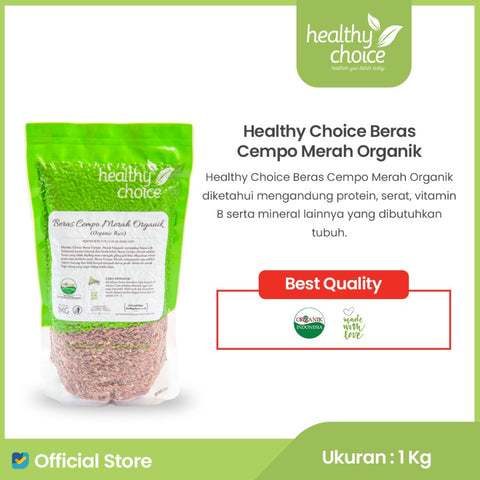Healthy Choice Beras Cempo Merah Organik 1kg