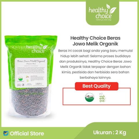 Healthy Choice Beras Jowo Melik Organik 2kg