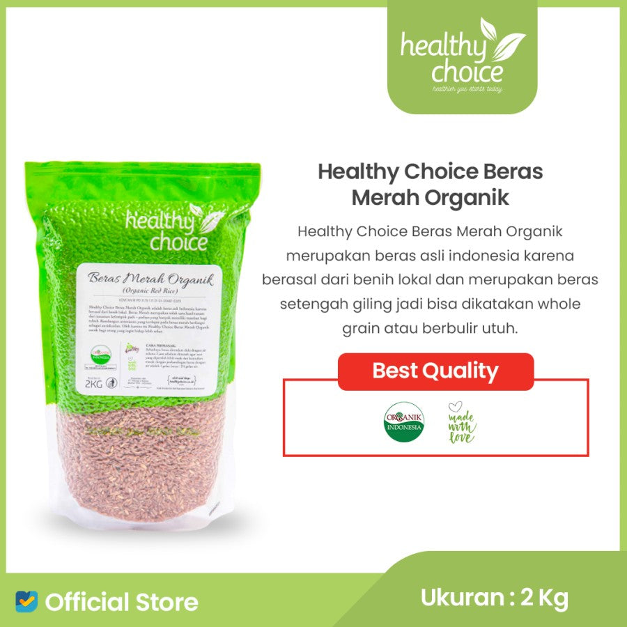 
                  
                    Healthy Choice Beras Merah Organik 2kg
                  
                