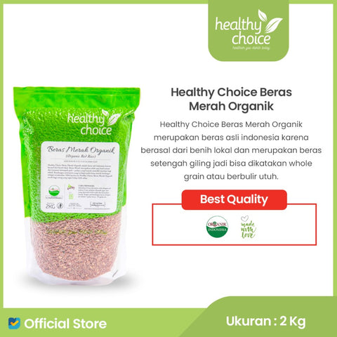 Healthy Choice Beras Merah Organik 2kg