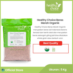 
                  
                    Healthy Choice Beras Merah Organik 5kg
                  
                