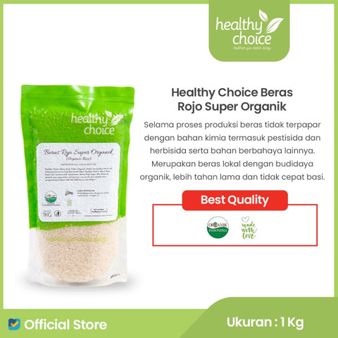 Healthy Choice Beras Rojo Super Organik 1kg